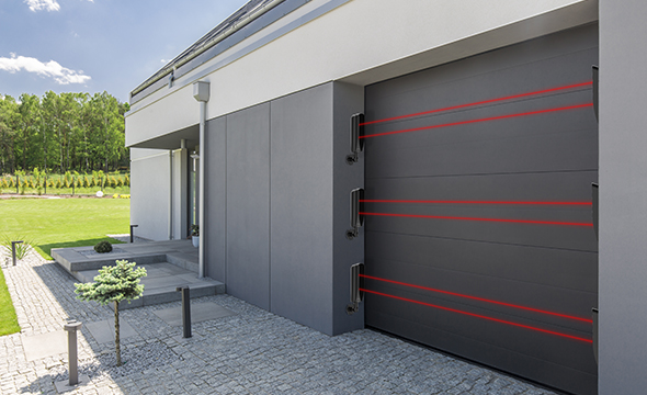 Proteção segura e sem interferências entre os sensores