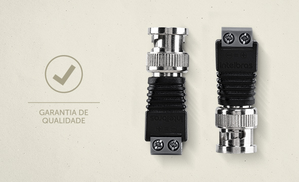 Conector BNC Borne em um cenário de instalação