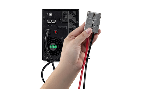 Conector de engate r&aacute;pido modelo SB 50.