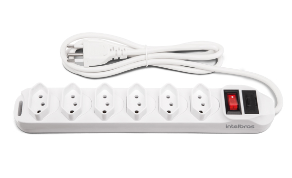 Símbolo de escudo protegendo aparelhos eletrônicos.