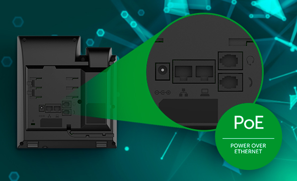 Ícone de economia simbolizando a tecnologia PoE