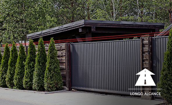 Longo alcance de proteção