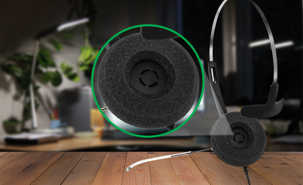 Protetores auriculares de espuma