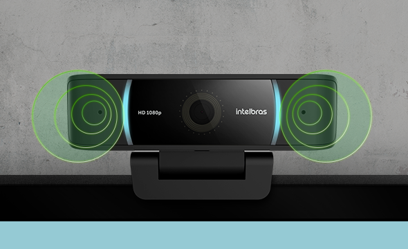 Gr&aacute;fico demonstrando a tecnologia de capta&ccedil;&atilde;o de &aacute;udio Beamforming