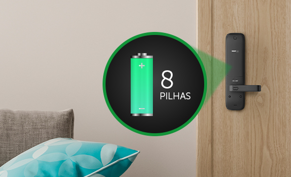 Alimenta&ccedil;&atilde;o por pilhas