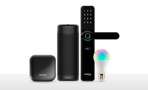 Vários dispositivos da linha IZY conectados