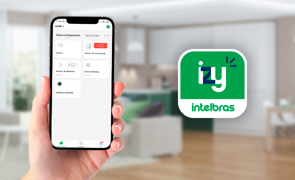Produtos da linha Izy conectados