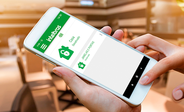 Diagrama de interligação da central de cerca com a central de alarme e sirenes