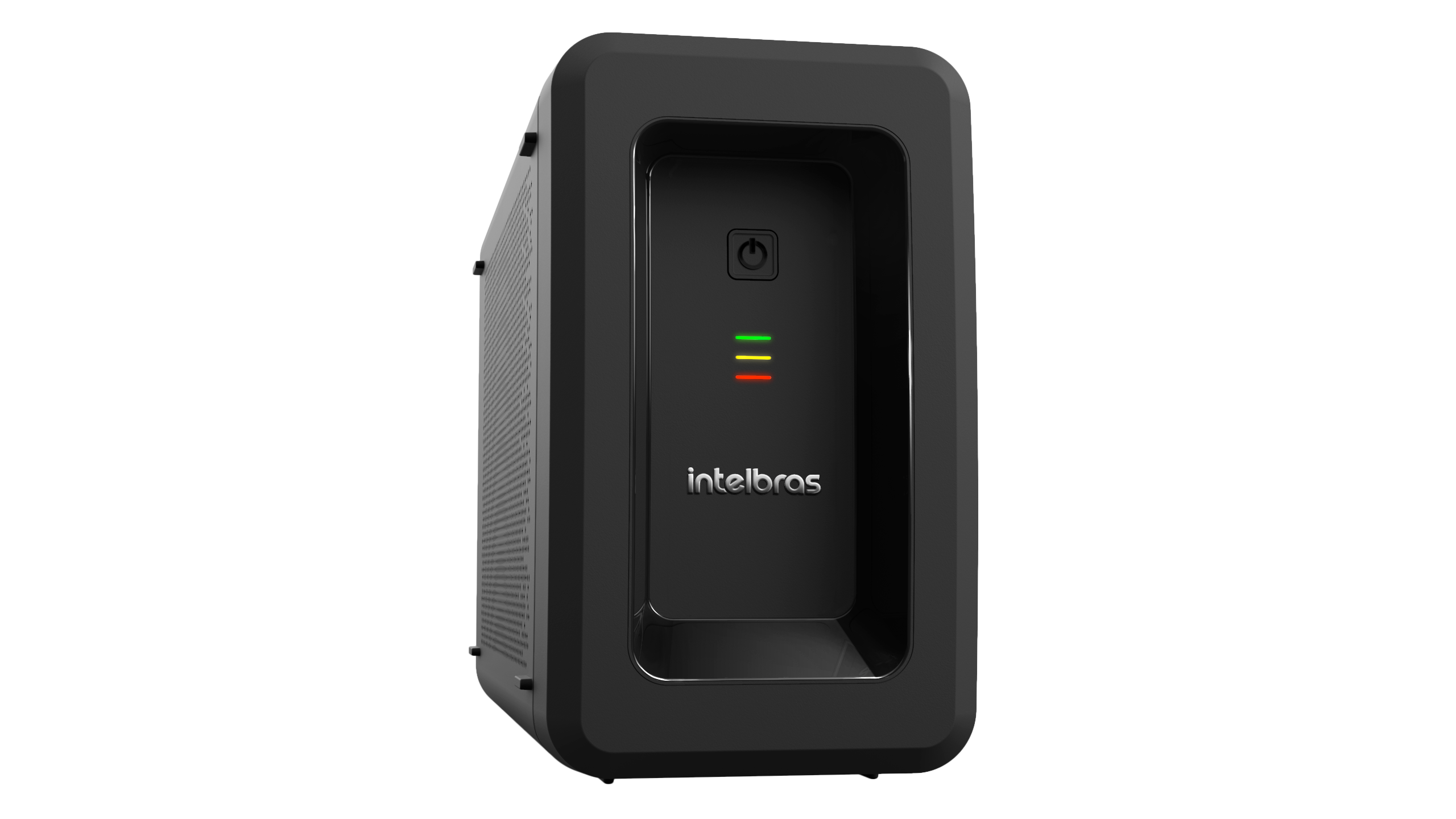 Selo destacando os 9 níveis de proteção do nobreak ATTIV.