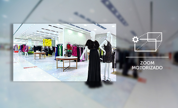 Imagem de um ambiente sendo monitorado com zoom