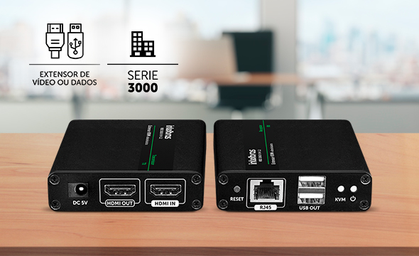 Diagrama mostrando a conex&atilde;o de dispositivos a longas dist&acirc;ncias