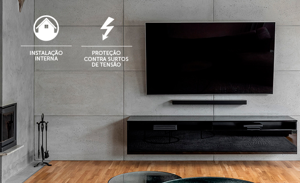 S&iacute;mbolo de prote&ccedil;&atilde;o contra surtos de tens&atilde;o