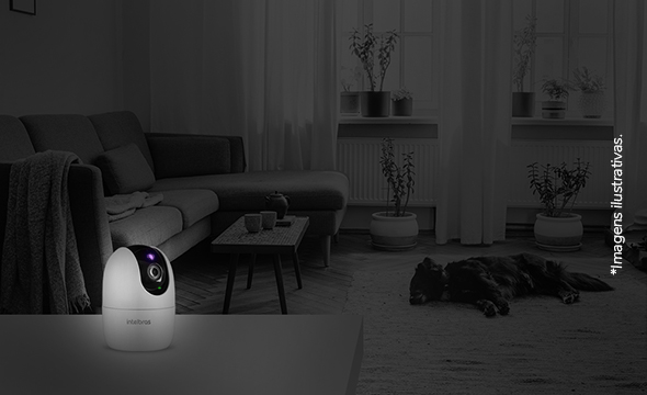 Vis&atilde;o noturna de um quarto de beb&ecirc;