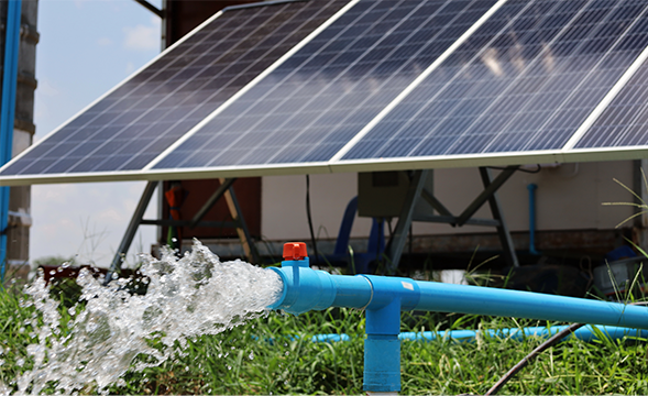 Acione bombas e motores com energia solar