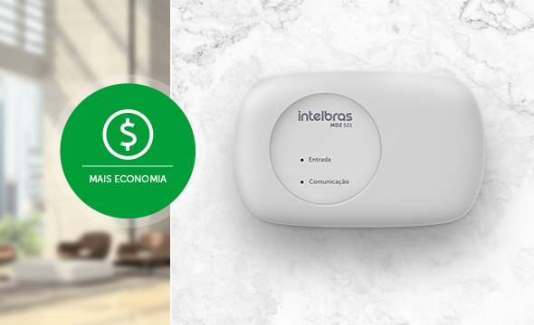 Diagrama mostrando como o módulo conecta vários detectores convencionais a um sistema endereçável.