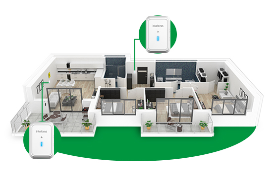 Pessoa ouvindo a campainha tocar em um cômodo distante da porta de entrada.