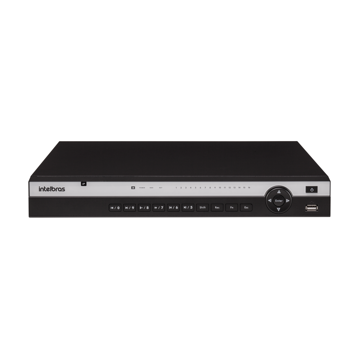 Gravador digital 32 canais IP da serie 3000 NVD 3332 | Intelbras