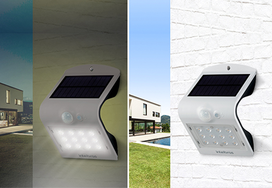 Acionamento automático da arandela