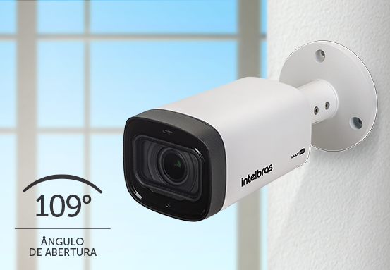 Amplo ângulo de visão