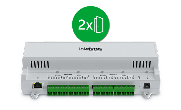 Controle de até 2 portas