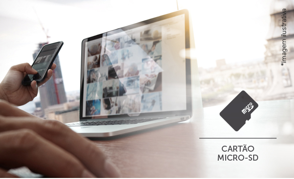 Entrada para cartão SD