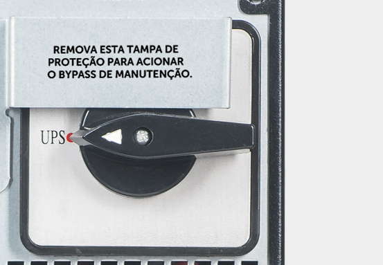 Chave bypass de manuten&ccedil;&atilde;o