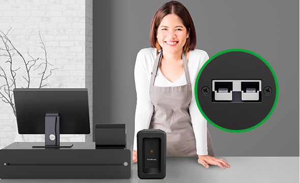 Ideal para sistemas de CFTV e PDV