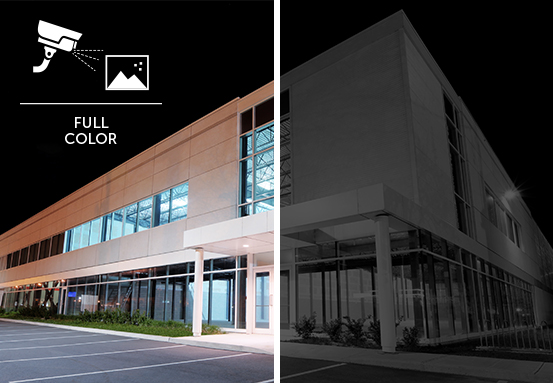 Imagem noturna colorida de alta qualidade