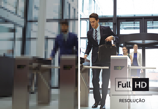 Imagem em Full HD de alta definição