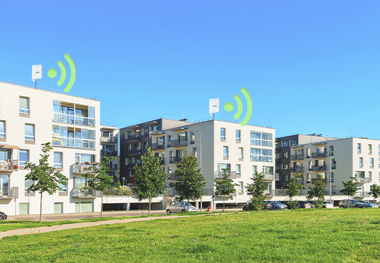 Antena direcional de alto ganho