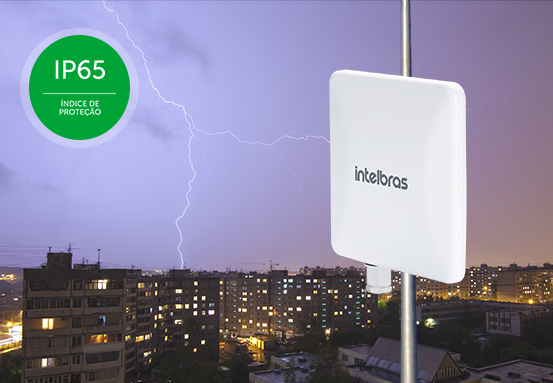 Porta Ethernet blindada com proteção antissurto