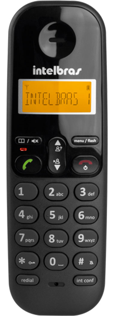 Telefone Intelbras sem Fio TS3110 Preto