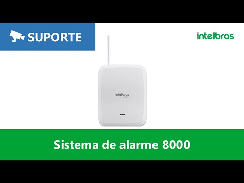 Sistema 8000 Slim  Kit Alarme Intelbras Sistema 8000 - JS Distribuidor CFTV