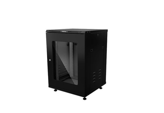 server rack cabinet 16u 19 x 570 mm rpd 1657 intelbras