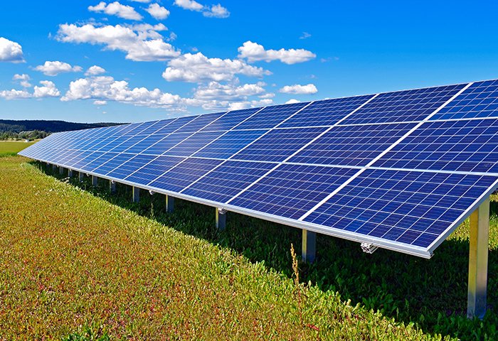 Estrutura de fixação para sistemas fotovoltaicos Estrutura para solo |  Intelbras
