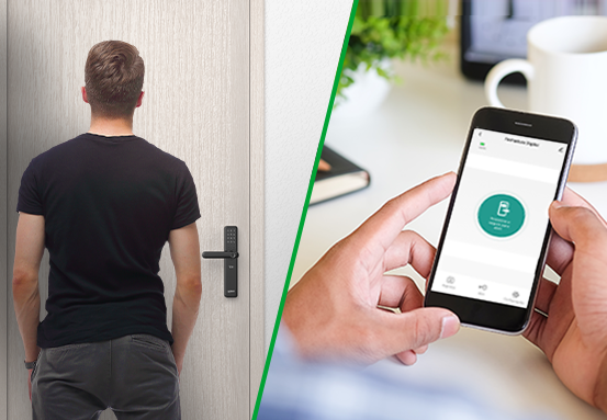 Controle de acesso pelo celular