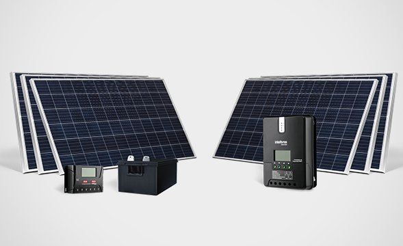 Generadores Solares Off Grid 0,59 kW/día hasta 13,2 kW/día