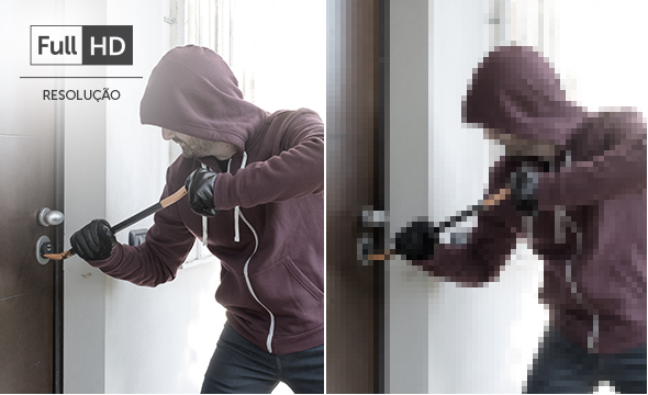 Mais detalhes com imagens Full HD