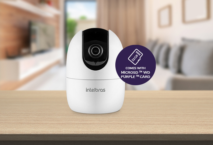 Smart Wi-Fi Full HD 360° Indoor Camera iM4 + microSD 32 gb