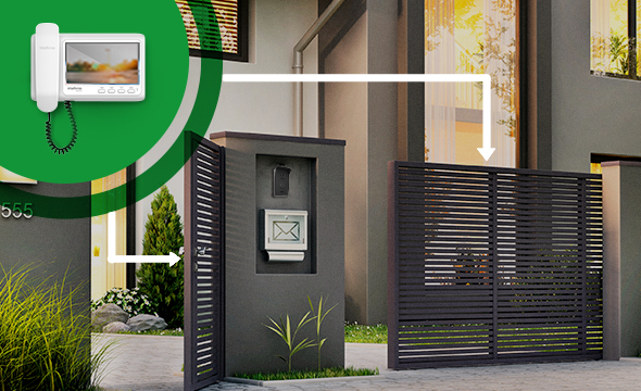 Abertura de at&eacute; 2 fechaduras