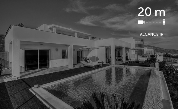 Vis&atilde;o Noturna com Alcance IR