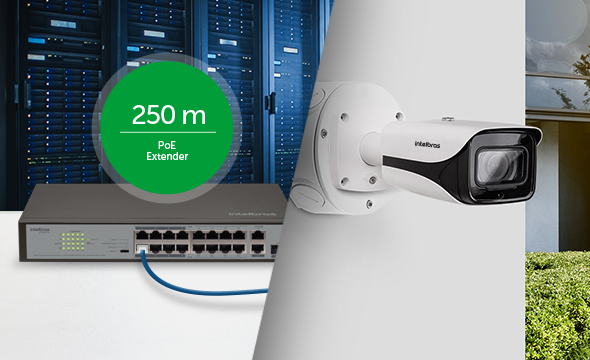 Conecte at&eacute; as c&acirc;meras mais distantes