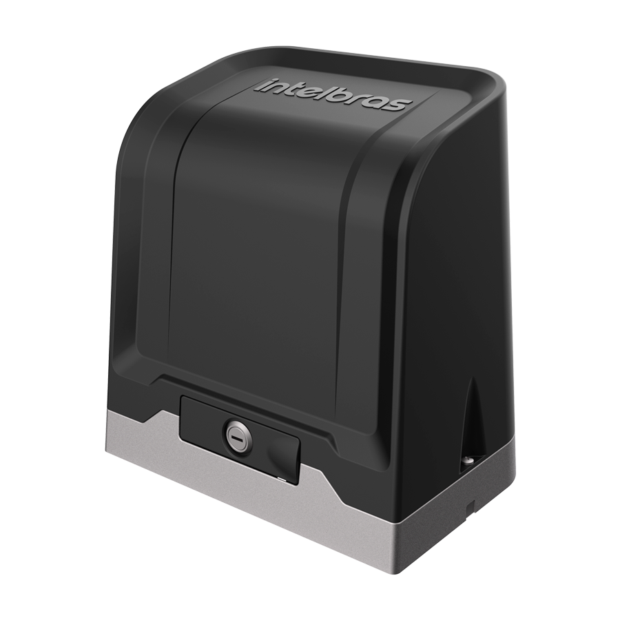 Automatizador de Portões Deslizantes DC 800 AL instalado em um portão