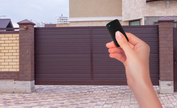 Botões com chave tact e LED indicador