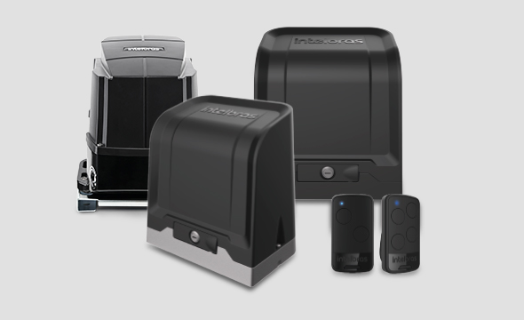 Compatível com a linha de automatizadores Intelbras