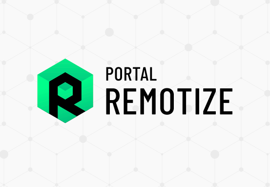 Interface do software Remotize para gerenciamento de roteadores