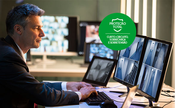 Proteção total contra variação na rede