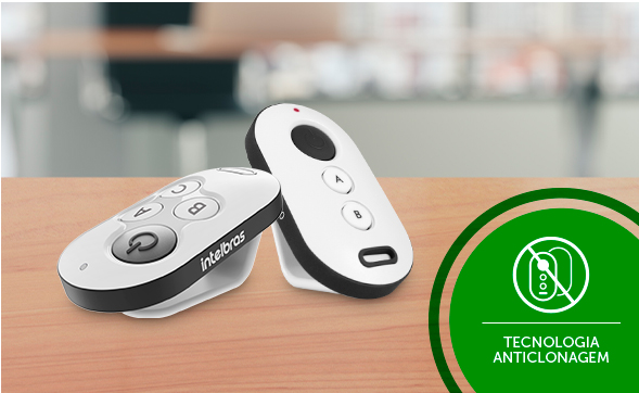 Controle para garagem anticlonagem