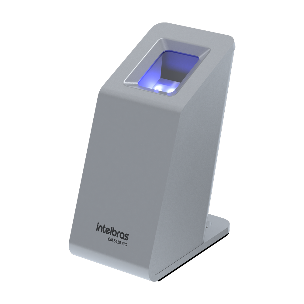 Cadastrador de Mesa Biométrico CM 3410 BIO em perspectiva