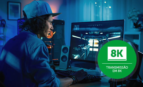 Transmissão em 8K
